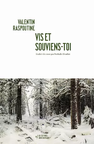 Valentin Raspoutine – Vis et souviens toi
